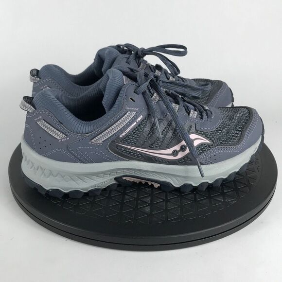 Saucony Excursion TR 13 Gray Trail Running Shoes S10525-3 Women’s Size 6.5 Wide - Picture 4 of 12